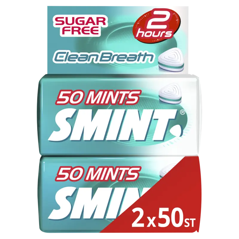 Clean breath intense mint 2-pack