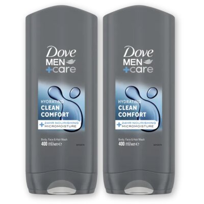 pdp-image-Dove Men+care clean comfort 400ML 2-pack