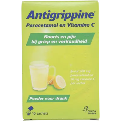 pdp-image-Antigrippine Paracetamol en vitamine C poeder