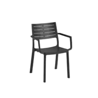 Keter Stoel 4pack grijs