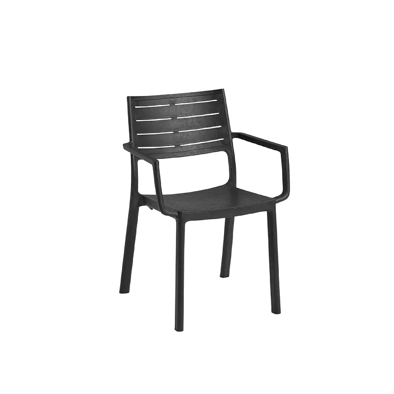 Keter Stoel 4pack grijs