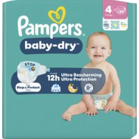Een afbeelding van Pampers Baby-dry luiers maat 4