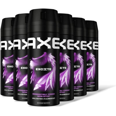 pdp-image-Axe Excite deodorant bodyspray 6-pack