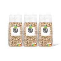 AH Biologisch 100% spelt 3-pack