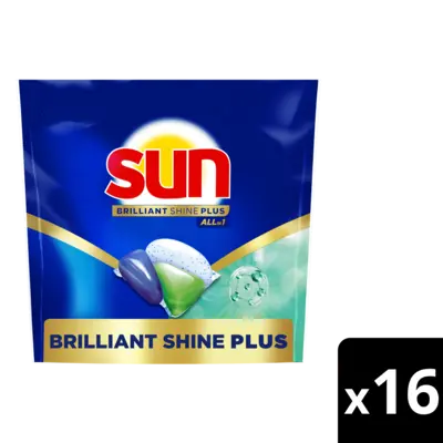 pdp-image-Sun Brilliant shine plus vaatwascapsules