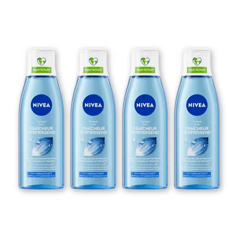 Verfrissende tonic met vitamine E 4-pack