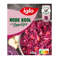 Iglo Rode kool met appeltjes