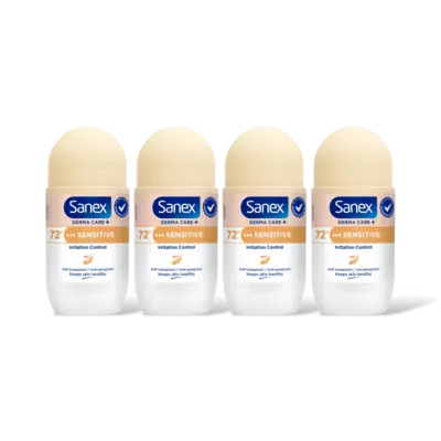 pdp-image-Sanex Derma care+ sensitive deo roller 4-pack