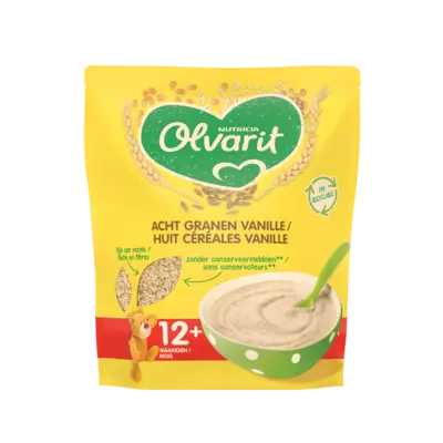 pdp-image-Olvarit Acht granen vanillesmaak 12m+
