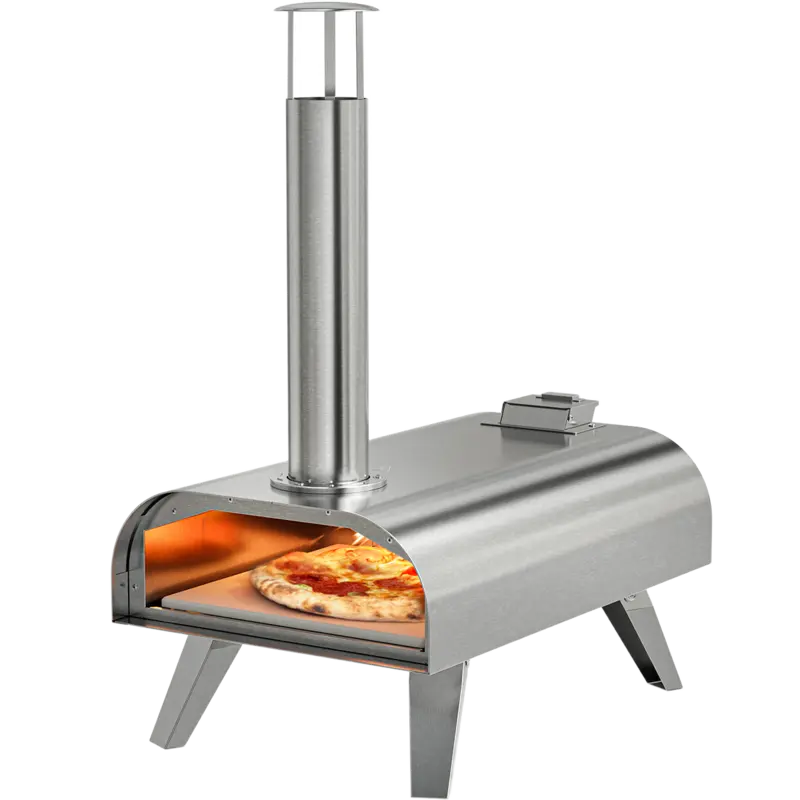 KitchenBrothers Pizza oven hout