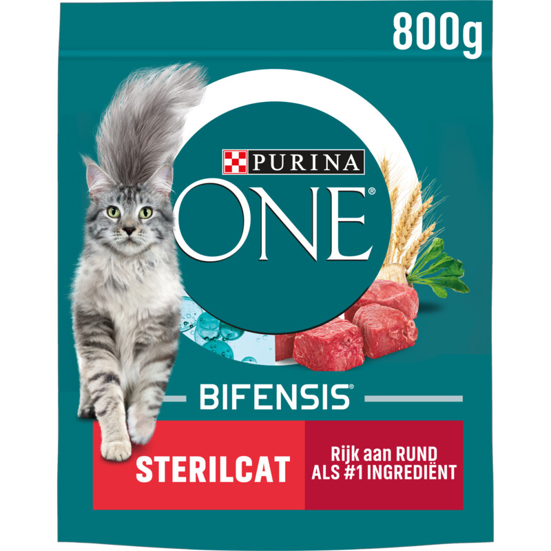 Een afbeelding van Purina ONE Sterilcat rijk aan rund