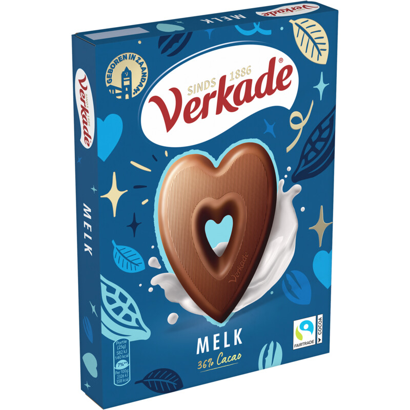 Een afbeelding van Verkade Hart melk