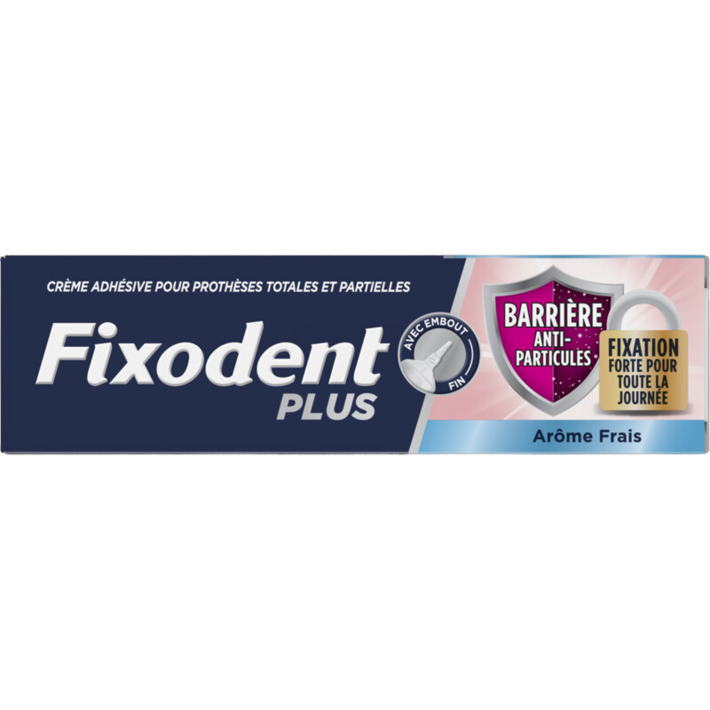 Een afbeelding van Fixodent Plus kleefpasta duo bescherming