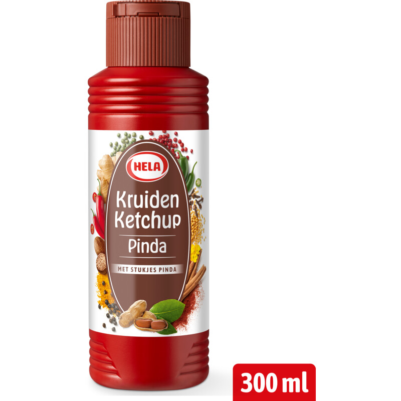 Een afbeelding van Hela Kruiden ketchup pinda