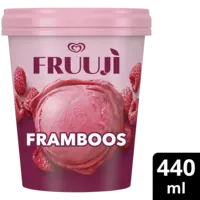 Ola Fruuji fruit sorbetijs framboos