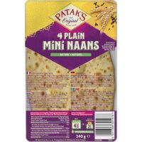Een afbeelding van Patak's Mini naan plain