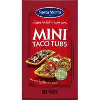 Santa Maria Mini taco tubs
