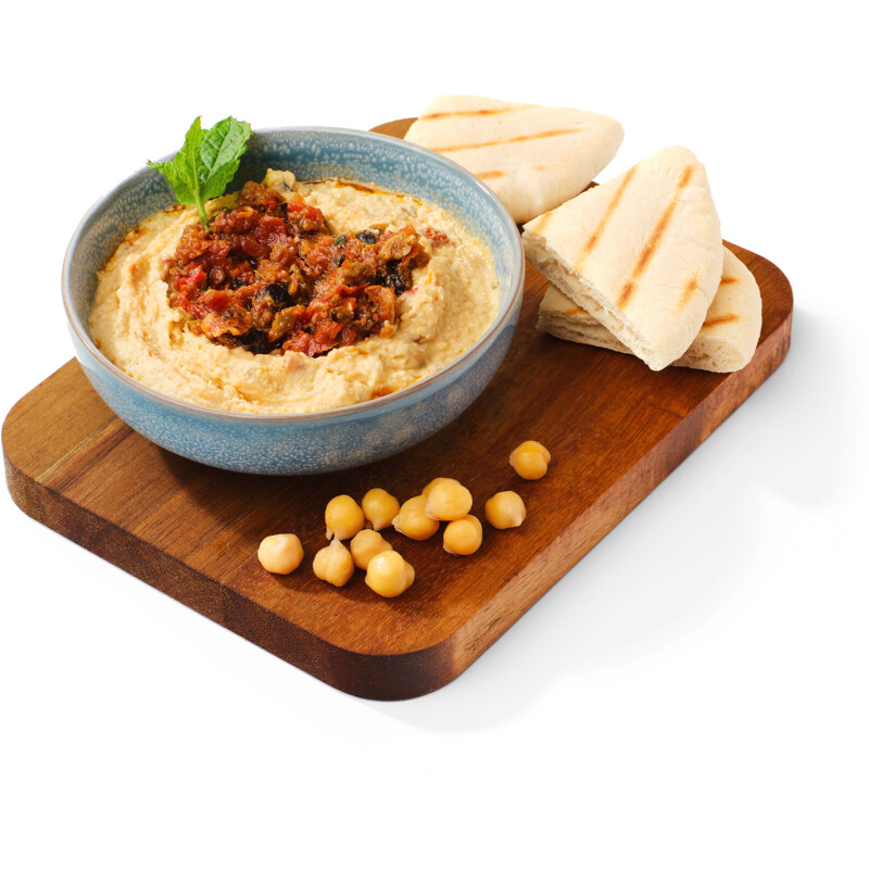 Een afbeelding van AH Terra Hummus mediterraanse tapenade