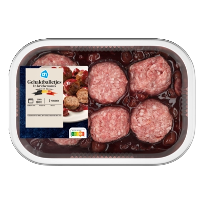pdp-image-AH Gehaktballetjes in kriekensaus bel