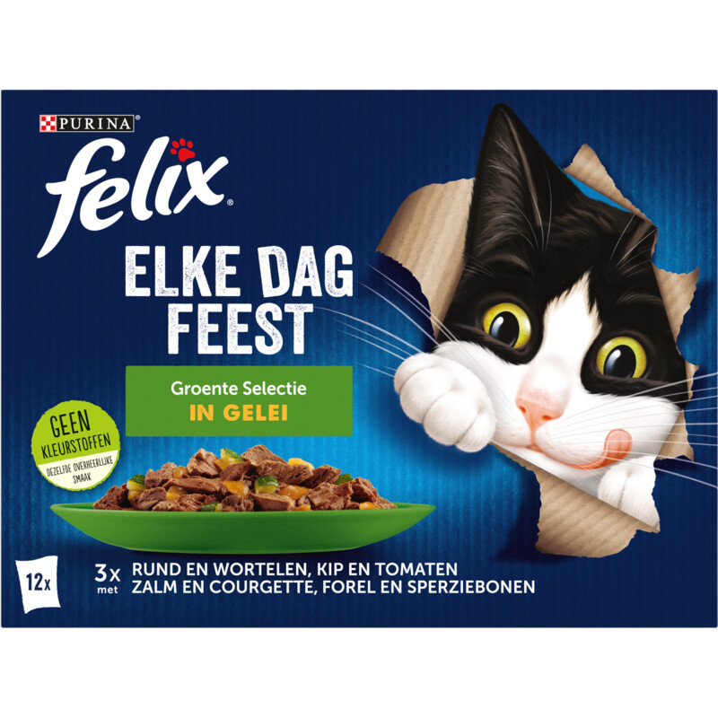 Een afbeelding van Felix Elke dag feest groente selectie gel