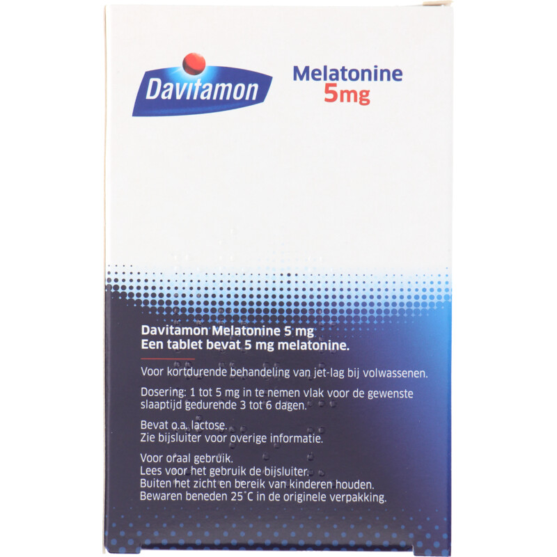 Een afbeelding van Davitamon Melatonine 5mg