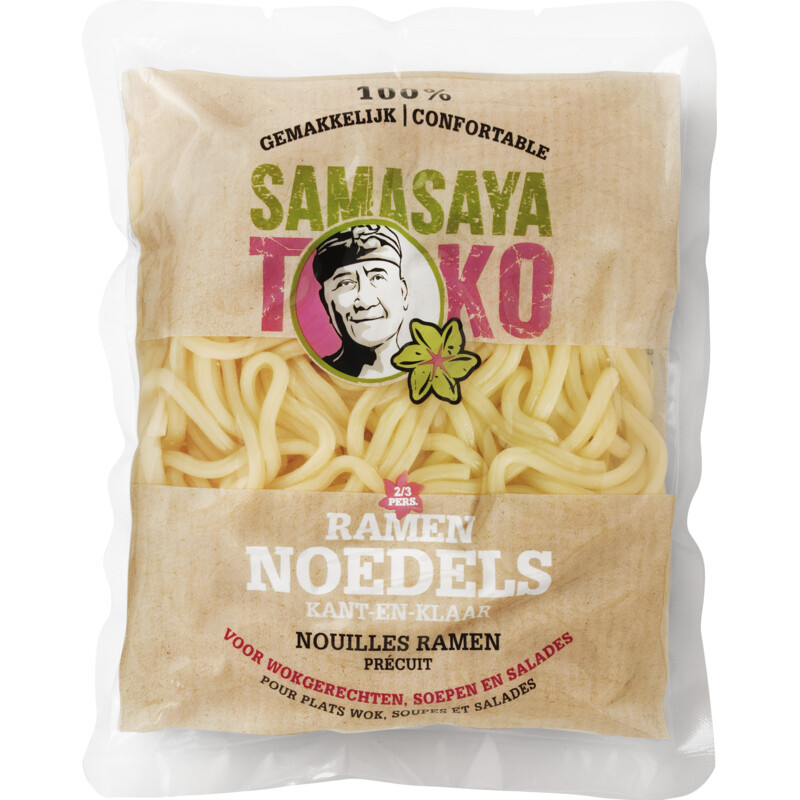 Een afbeelding van Samasaya Ramen noedels kant-en-klaar
