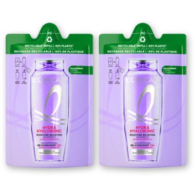 pdp-image-L'Oréal Paris Elvive Hydra hyaluronic shampoo refi 2-pack