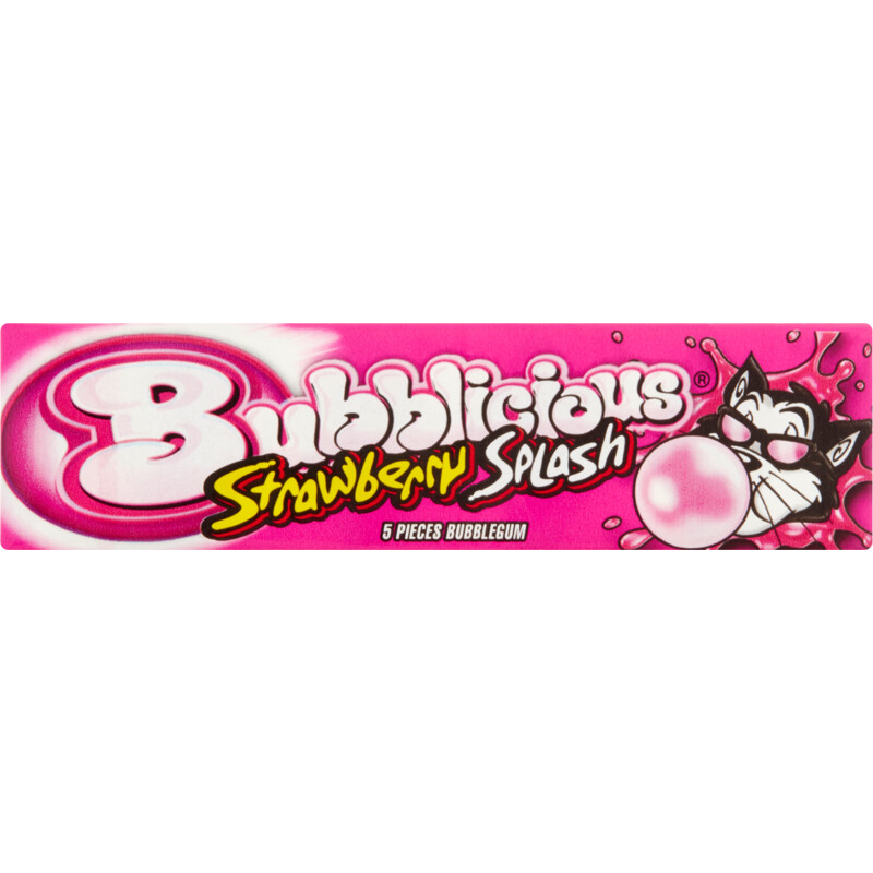 Een afbeelding van Bubblicious Strawberry