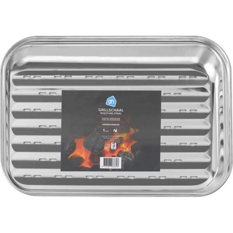 AH Grillschaal rvs herbruikbaar