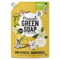 Marcel's Green Soap Wasmiddel vanilla & cotton navulling