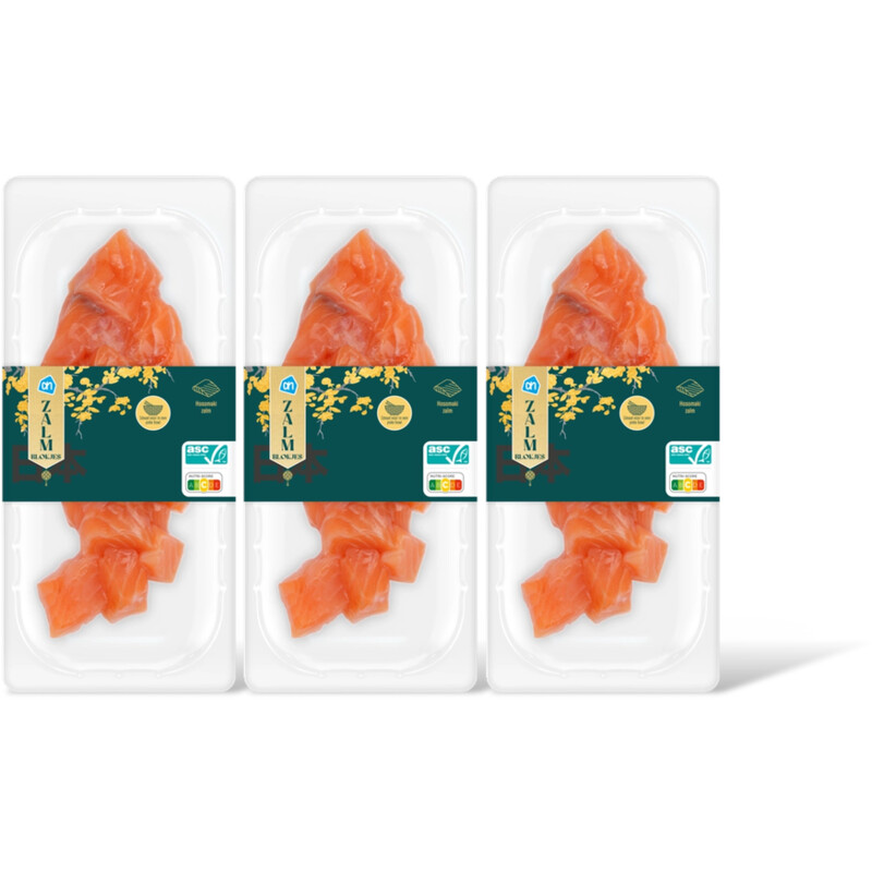 AH Zalm blokjes voor pokebowl 3-pack