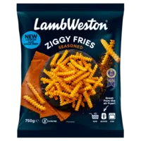 LambWeston Ziggy fries seasoned