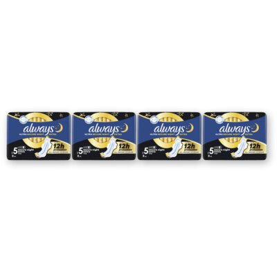 pdp-image-Always Maandverband Night Extra 4-pack