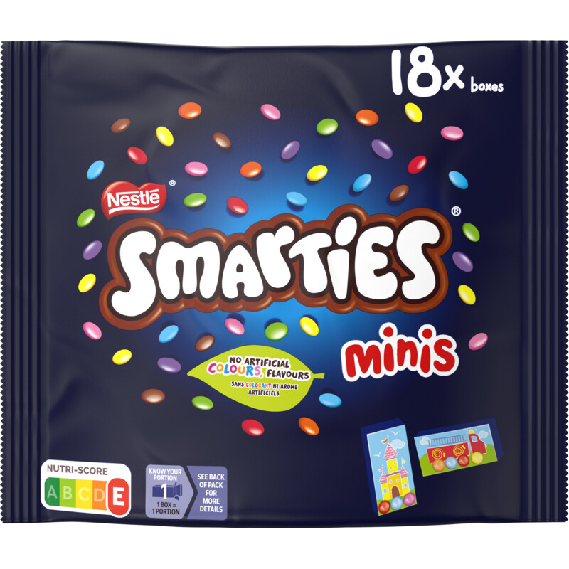 Smarties Mini melkchocolade uitdeelzak