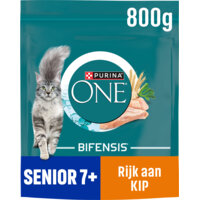 Purina ONE Senior rijk aan kip