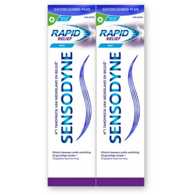pdp-image-Sensodyne Rapid relief dagelijkse tandpasta 2-pack