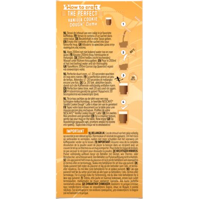 pdp-image-Nescafé Mixes vanilla cookie dough oploskoffie