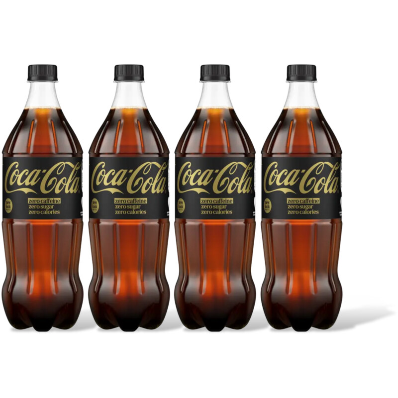 Coca-Cola Zero sugar 0% caffeïne 4-pack