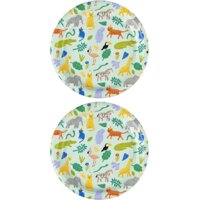Een afbeelding van AH Bord jungle 22cm 2-pack