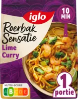 Iglo Roerbak sensatie lime curry