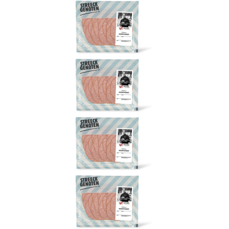 Streeckgenoten Gelderse kookworst 4-pack