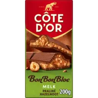 Côte d'Or BonBonBloc chocoladereep hazelnoot