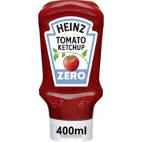 Heinz Tomato ketchup zero toegevoegde suikers