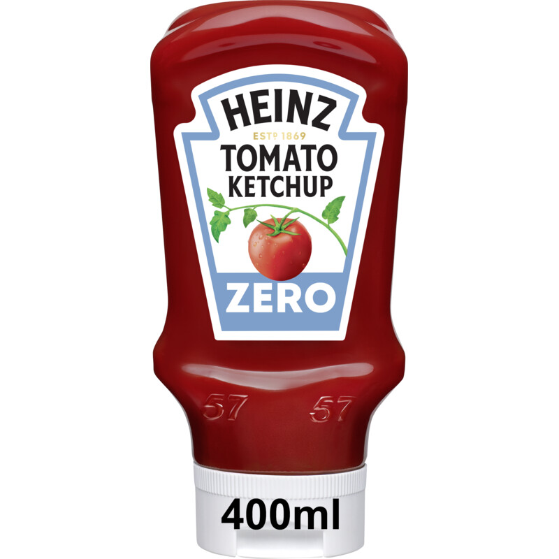 Heinz Tomato ketchup zero toegevoegde suikers