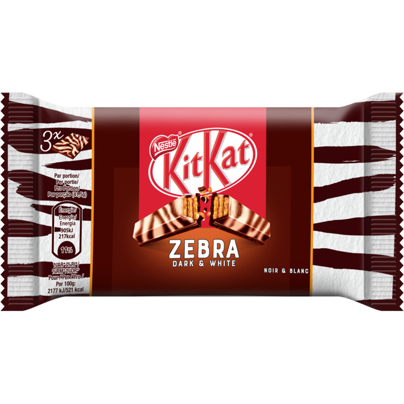 Een afbeelding van Kitkat Marbled zebra