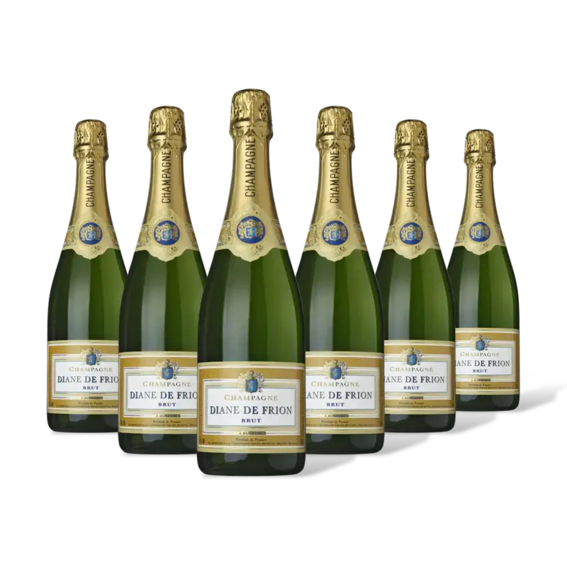 Diane de Frion Champange brut 6 flessen