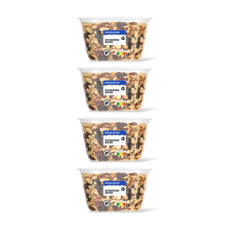 AH Studentenhaver ongezouten 4-pack