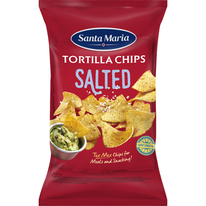 Een afbeelding van Santa Maria Tortilla chips salted