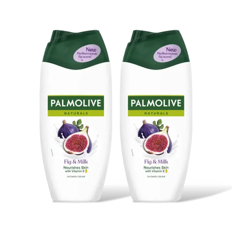 Naturals fig & milk shower cream 2-pack