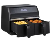 Tomado Airfryer dubbele bak 2x4 liter